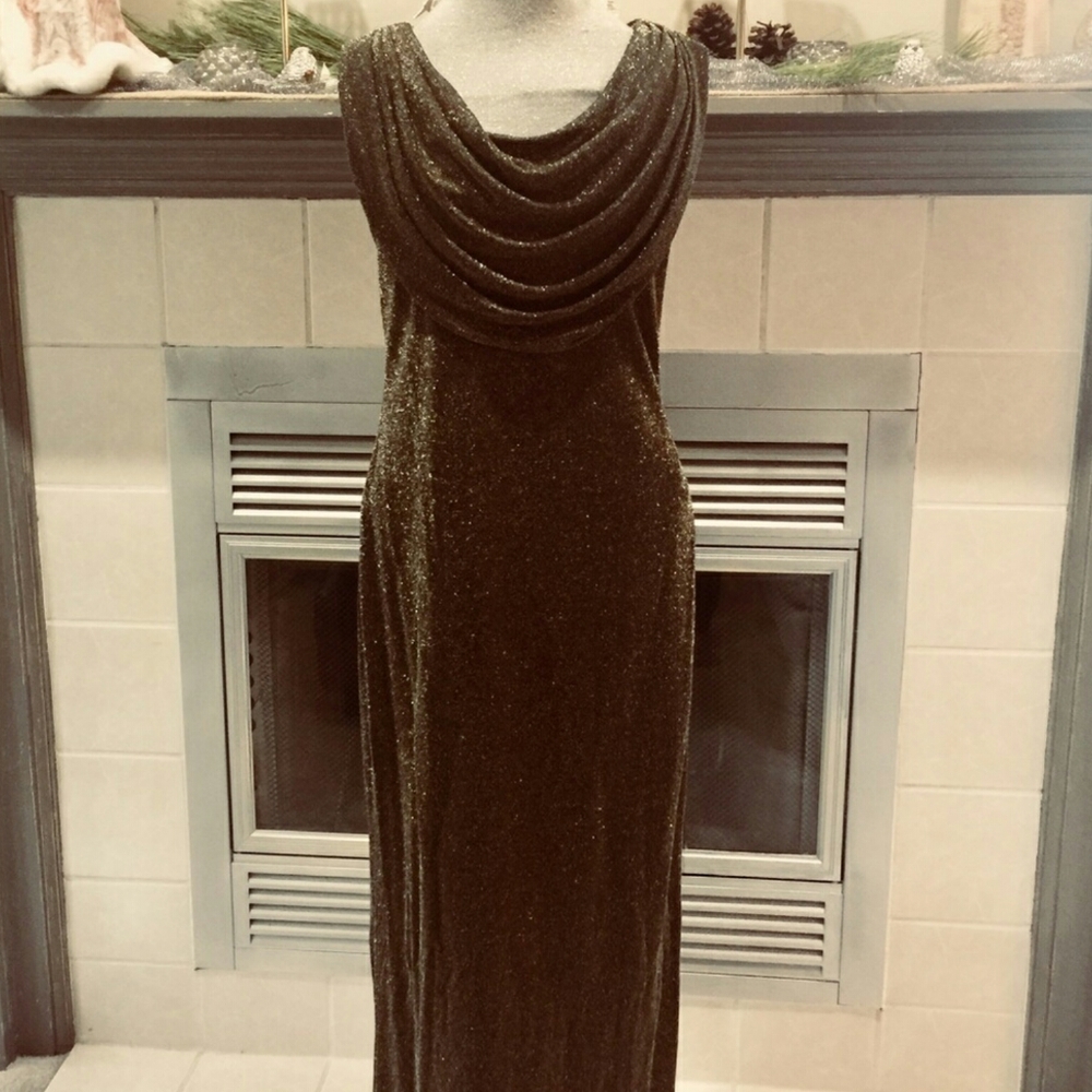 Shimmery Evening Dress